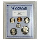 1974-S Proof Set ANACS PR67 (All Type 2/ SBA T1)