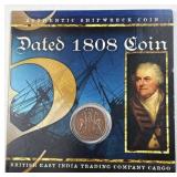 1808 British East India Shipwreck Coin