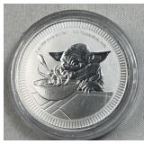 1oz Silver 2022 Grogu 
