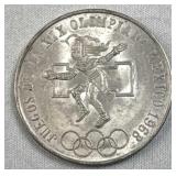 1968 Mexico Silver 25 Peso (Over 1/2 oz Pure