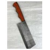 Lg Damascus Steel Fixed Blade Knife