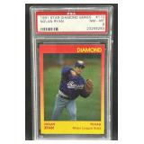 1991 Star Diamond Series Nolan Ryan PSA 8
