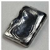 60g Silver Hand Poured Wavy Bar .999 Fine
