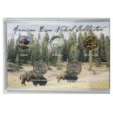 2005 American Bison Nickel Set w/ Holographic