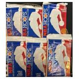 (6) 1989 NBA Hoops Basketball Packs, Sealed