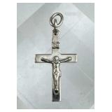 925 Silver DiRoma Crucifix Pendant