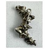 925 Silver Vintage Majorette Marching Band Charm