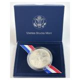 2004 Silver Uncirc. Dollar, Lewis & Clark 90%