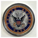 2001 American Silver Eagle, Navy Tribute .999