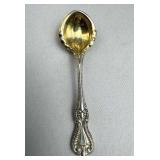 925 Silver Vintage Old Colonial Towle Salt Spoon