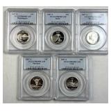 2007-S PCGS PR69 D-CAM 5 Piece Proof Set