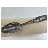 925 Silver Vintage Seeing Chicago Souvenir Spoon