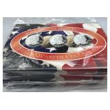 2004-P,D, Gold Pl. & Platinum Pl. State Quarters