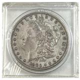 1880-O Morgan Silver Dollar, US $1 Coin, 90%