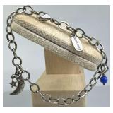 925 Silver James Avery Charm Bracelet