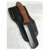 Handmade Steel Fixed Blade Knife w/ Sheath