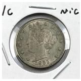 1883 V Nickel No Cents, 5c Coin - Quality with