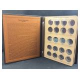 Dansco Franklin Half Dollars Album, VG Condition