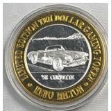 3/5ths Oz Silver Strike Casino Token, 
