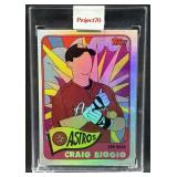 Craig Biggio Foil #/70 by Fucci Topps P70 #62