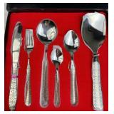 New in Box 28pc Stainless Steel Cutlery Set