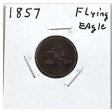 1857 Flying Eagle Cent, 1c Coin