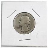 1941 Washington Silver Quarters, US 90%