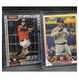 2023 Yainer Diaz RC Foil +2026 Altuve Topps 75