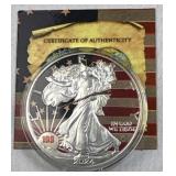 1oz American Silver Eagle .999, 2024 Colorized