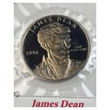 1996 Marshall Islands James Dean Commem. Coin