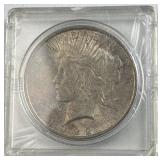 1922 Peace Silver Dollar, US $1 Coin, 90%
