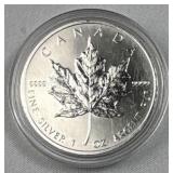 1oz Canada Maple Leaf Silver Coin .9999, 2013