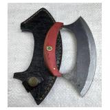 Handmade Steel Fixed Blade Knife w/ Sheath