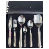 New in Box 28pc Stainless Steel Cutlery Set