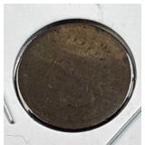 1864 Bronze Indian Cent, 1c Coin, AG/G