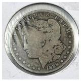 1889-O Morgan Silver Dollar, US $1 Coin, 90%