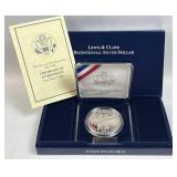2004 Proof Lewis & Clark Commem. Dollar, 90%