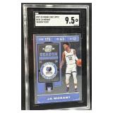 2019 Ja Morant RC Panini Cont Optic SGC 9.5