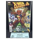 Signed X-Men Legends #6, Peter David w/ COA