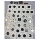 Modern US Coins Assortment w/ Proofs, Most Carded