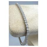 925 Silver Zirconia Tennis Bracelet