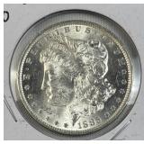 1885-O Morgan Silver Dollar, US $1 Coin, 90%