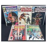 Marvel Kitty Pryde & Wolverine Near Set #2-6