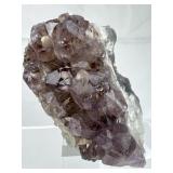 Purple & White Fluorite Crystal Cluster Formation