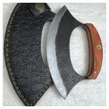 Handmade Steel Fixed Blade Knife w/ Sheath