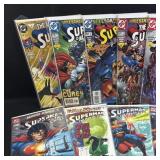 DC Superman Comicbooks, Retro to Modern