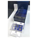 1999-2008 US Proof State Quarters, Complete