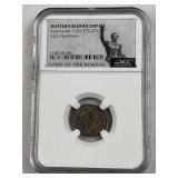 Ancient Roman Empire Valentinian II Coin NGC