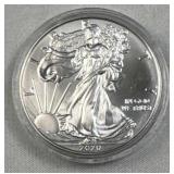 1oz American Silver Eagle, 2020 .999 Fine