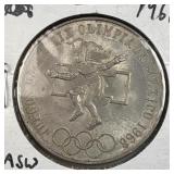 1968 Mexico Olympic Silver 25 Pesos